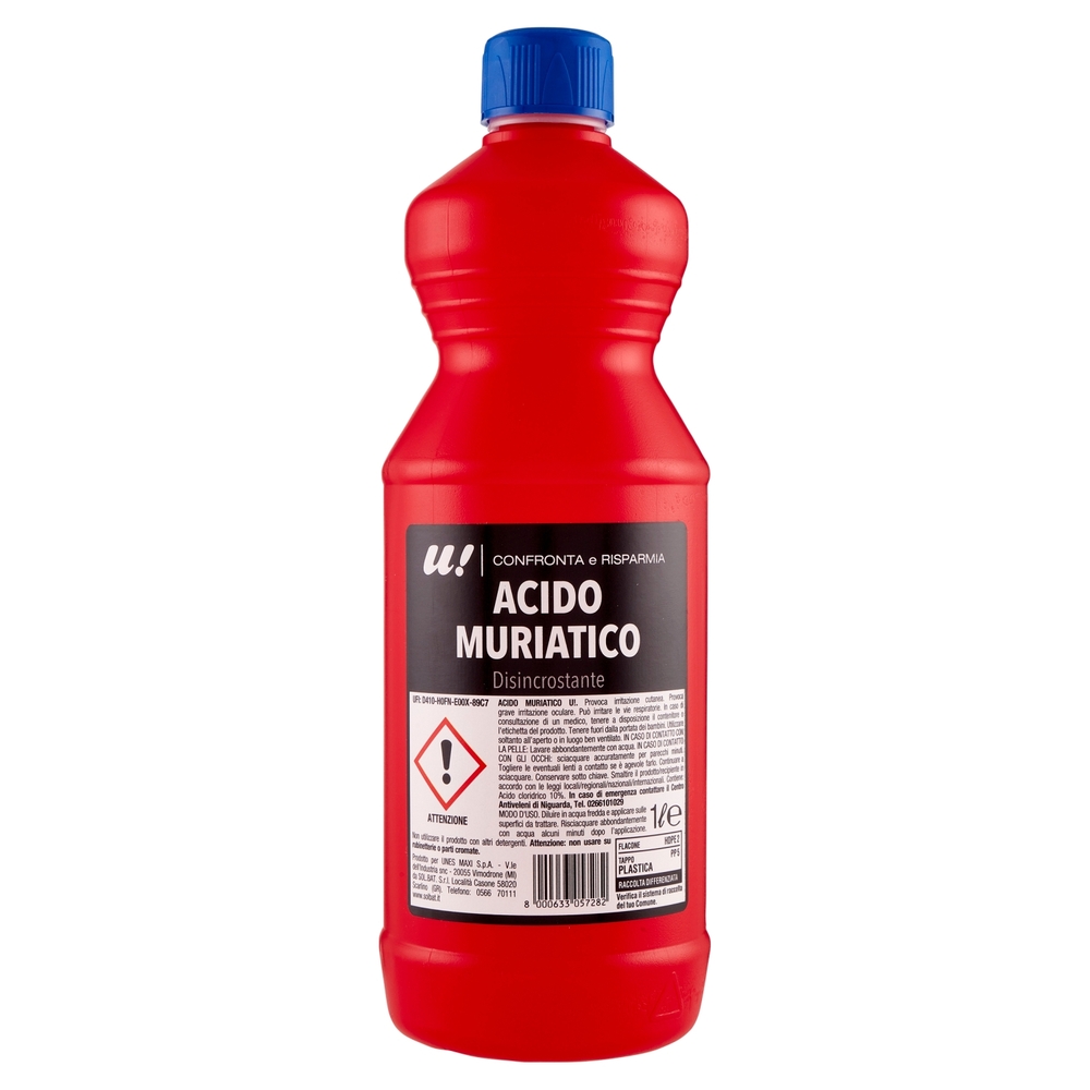 Acido Muriatico U! Confronta e Risparmia